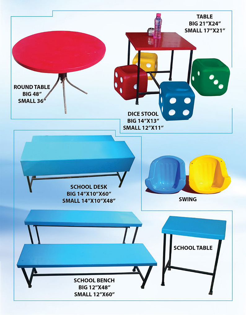 Fiberglass School Furniture