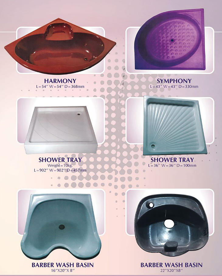 Fiberglass Shower Tray